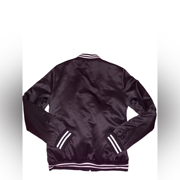 Satin Bomber Jacket NWOT - Picture 5 of 8